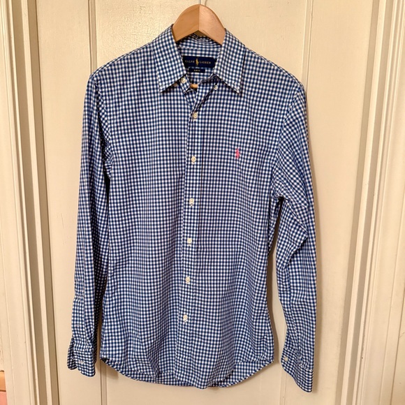 Polo Ralph Lauren Slim Fit Stretch Poplin Shirt - Picture 1 of 6